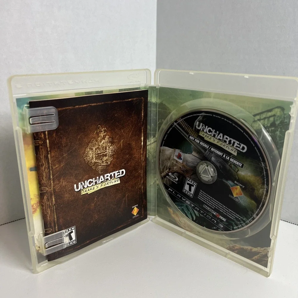 Uncharted: Drake's Fortune (Sony PlayStation 3, 2007)